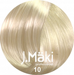 J.Maki Стойкий краситель для волос 10 Светлый блондин 60 мл