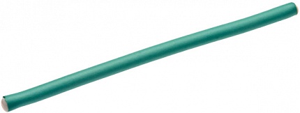 Гибкие бигуди-бумеранги 10 мм зелёные короткие