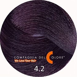 Крем-краска CDC 4/2 Фиолетово-коричневый 100 мл