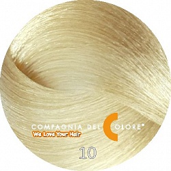 Крем-краска CDC 10  Натуральный платиновый блондин