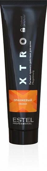 Пигмент прямого действия для волос XTRO BLACK Оранжевый