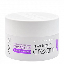 4024  Aravia Регенерирующий крем от трещин с маслом лаванды "Medi Heal Cream", 1
