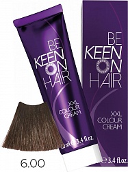 Крем-краска для волос 6.0 Темный блондин/  KEEN  Dunkelblond, 100 мл