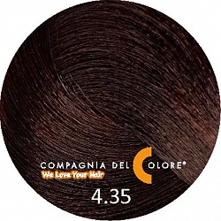 Краска для волос CDC 4/35  Коричневый,шоколадный 100 мл