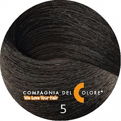 Крем-краска CDC 5 Светло-коричневый 100мл