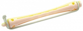 Коклюшки 7 мм длинные желто-розовые, 12 штук в упаковке