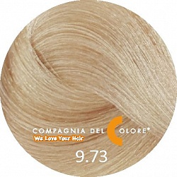 Крем-краска CDC 9/73 Блондин с оттенком ореха 100 мл