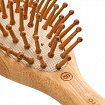Щетка для волос массажная из бамбука малая ID1008
